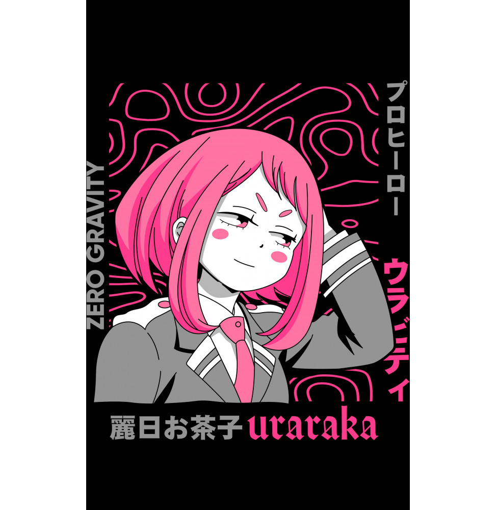 Camiseta Buko no Hero Uraraka