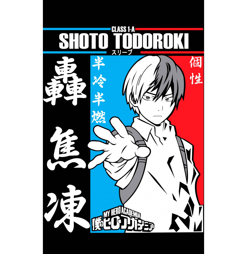 Camiseta Buko no Hero Shoto Todoroki