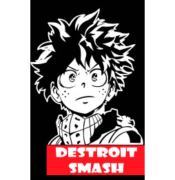 Camiseta Buko no Hero Destroit Smash